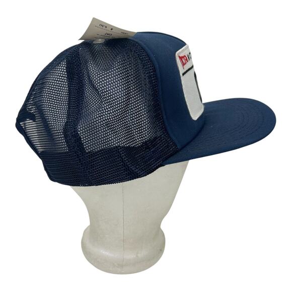 Tonklin NC Machinery Co CAT Caterpillar Foam Dome Trucker Hat Snapback VTG W/Tag - Picture 4 of 8